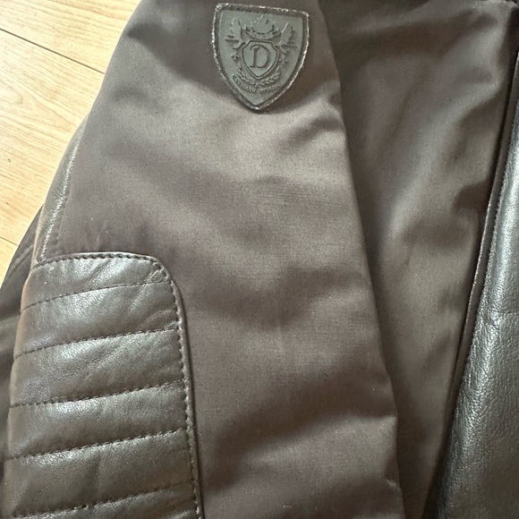 DBRAND by DIMITRI LEATHER Leather Parka Thinsulation - Picture 4 of 5